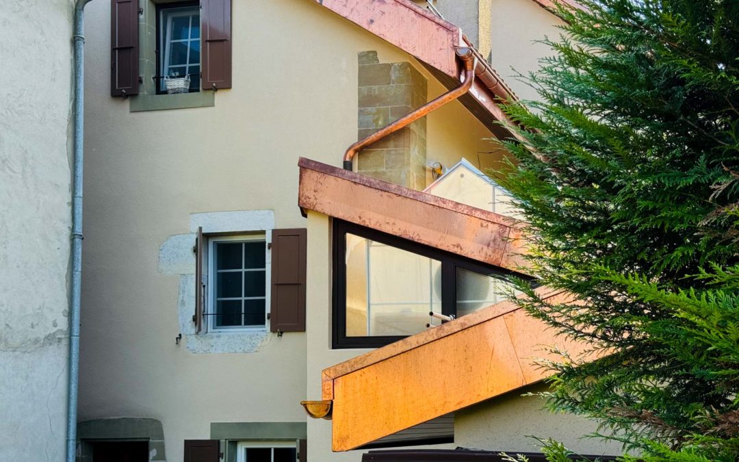 Rénovation maison communale sur Arnex-sur-Nyon