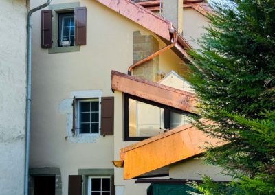 Rénovation maison communale sur Arnex-sur-Nyon