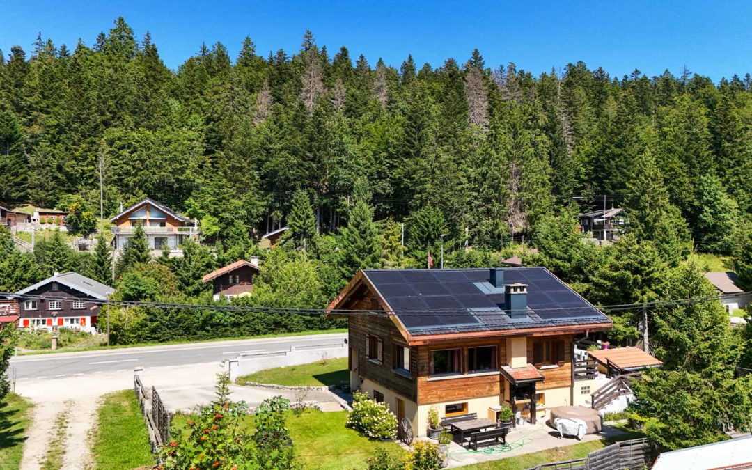 Rénovation d’un chalet à Saint-Cergue