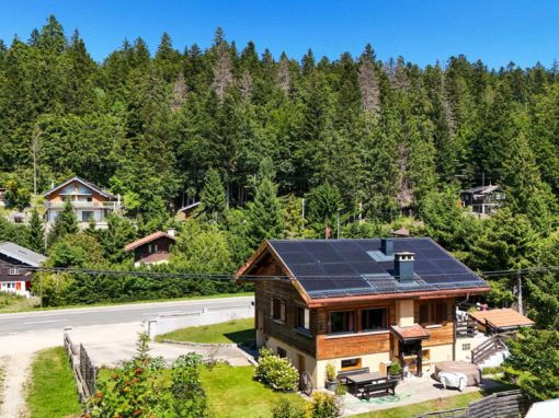 Rénovation d’un chalet à Saint-Cergue