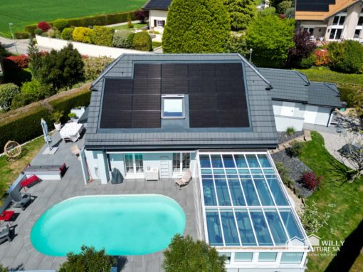 Rénovation d’une villa à Prangins