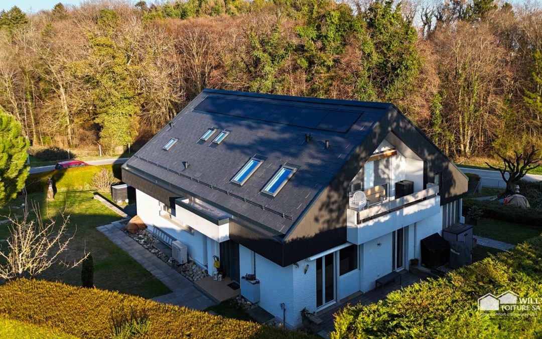 Rénovation complète de la toiture à Gland