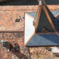 Toiture Willy, ferblanterie en rénovation avec vue de haut