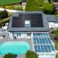 Toiture avec installation de panneaux solaires avec Goncerut SA