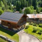 Travaux du chalet en renovation de sa toiture à St-Cergue
