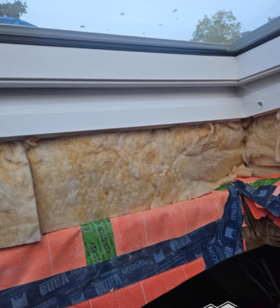 Isolation du velux d'une maison à Founex