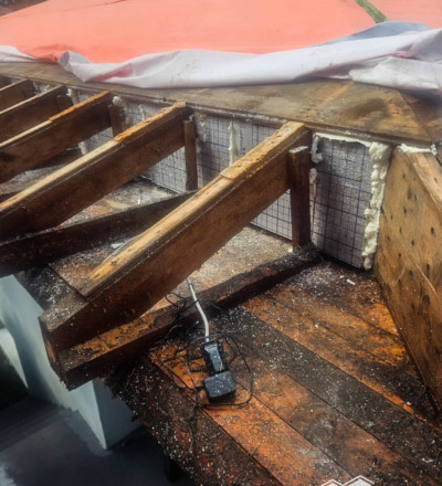 Rénovation de l'isolation de la toiture à Founex