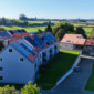 Constructtion des toitures du nouveau quartier de la Plantaz à Bournens
