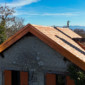 Rénovation des rives en cuivre à Céligny