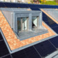 Construction du toit d'immeuble et installation de photovoltaïques à Chexbres