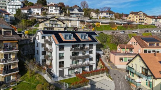 Construction du toit par Toiture Willy à Chexbres, Vaud