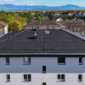 Vue sur la nouvelle toiture réalisé par Toiture Willy SA à Chavannes, Gland
