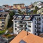 Nouvelle construction du toit d'un immeuble à Chexbres avec la compagnie Toiture Willy SA