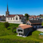 Travaux effectués dans le village de Mannens par Toiture Willy SA