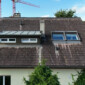 Ancienne toiture d'une maison à Gland